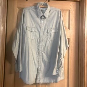 Vintage Western pearl snap men’s shirt